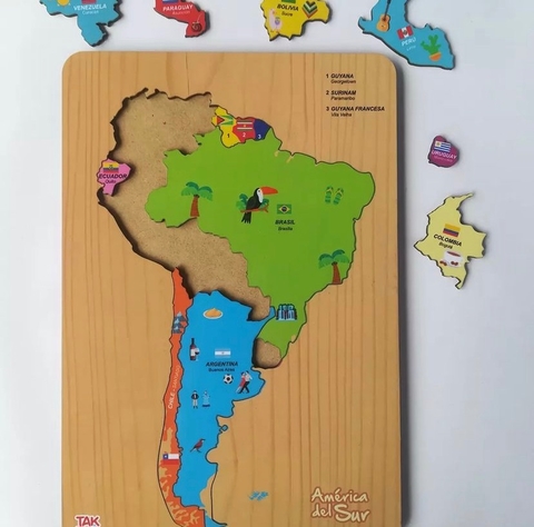Tablero encastre america del sur