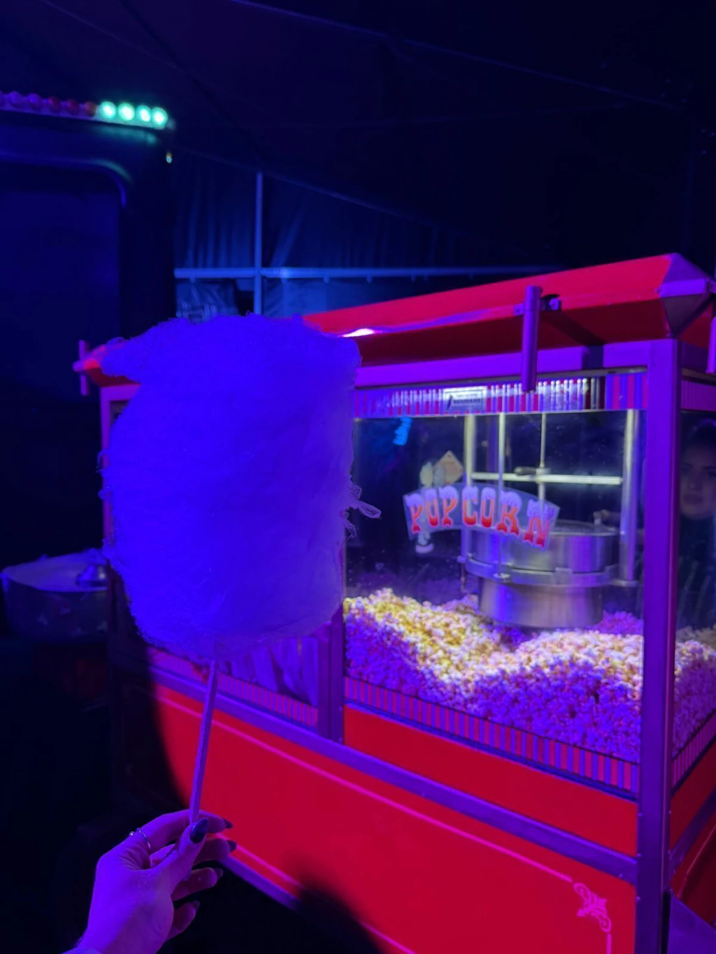 POCHOCLERA Y COPOS DE AZUCAR