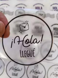 Etiquetas transparentes Troqueladas - comprar online