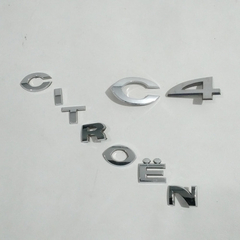 Emblema Da Tampa Traseira Citroën C4 Picasso 2009 Cod 60270 - Porky Imports