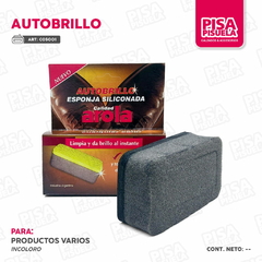 ESPONJA AUTOBRILLO SILICONADA