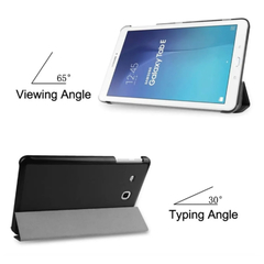 Capa Smart Case Tablet Samsung Galaxy Tab E T560 9.7 Polegadas Preta - loja online