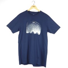 Camiseta Globe Basica Moving Azul