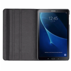 Capa Tablet Samsung Galaxy Tab A 10.1’’ Polegadas S Pen P585 P580 Preta com Película Proteção Vidro - Velkro Shop