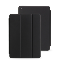 Smart Case iPad Air 2 Apple Poliuretano Sensor Sleep Preta com Caneta Magnética Touch Preta - Velkro Shop