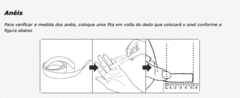 Anel de Aço Preto Titânio e Azul na internet
