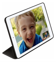 Smart Case iPad Air 2 Apple Poliuretano Sensor Sleep Preta com Caneta Magnética Touch Dourada - loja online