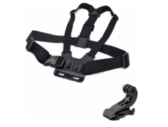 Suporte Peito Jhook Gopro Hero 5 4 3 3+ 2 1 7 Black Sjcam