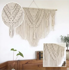 Tapiz Macramé - estilo Boho 1 Mt - Inlakech Arte Sano
