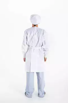 Camisolín impermeable reutilizable blanco - comprar online