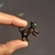 Gato negro floreado - comprar online