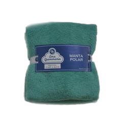 MANTA POLAR SOFT VERDE