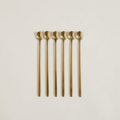 Cucharas largas set x 6