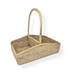 Cesto rattan con manija