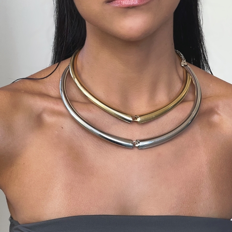 Colar aro maleável