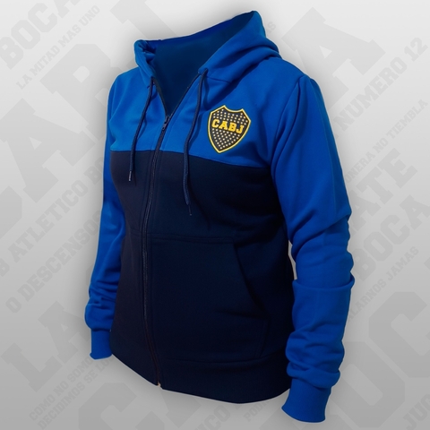Campera canguro mujer Boca Juniors - BJCAM03