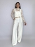 Cropped BIANCA off white na internet