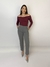 Calça REBECA cinza - Boca de Sino Store