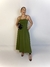 Vestido VALÊNCIA verde oliva na internet