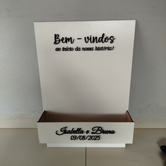 Imagem do Placa Boas Vindas/Recepção com Floreira