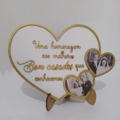Quadro de homenagem Bem casados
