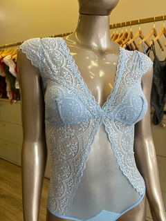 Body Jasmine Azul Bebê - loja online