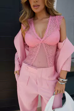 Body Jasmine Rosa Bebê