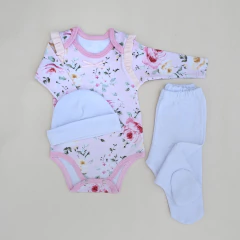AJUAR - SET NACIMIENTO FLORENCIA COMBINADO - comprar online