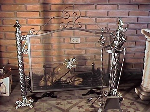 Juego completo para chimenea u hogar