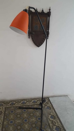 Lámpara de Pie Vintage Exclusiva con Movimiento con pantalla de tela 10% menos