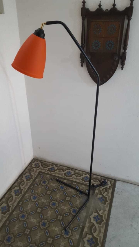 Lámpara de Pie Vintage Exclusiva con Movimiento con pantalla de tela 10% menos - comprar online