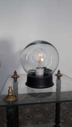 Velador con globo 8x15 transparente simple - comprar online