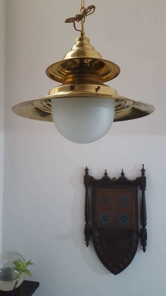 Colgante Chupete Ala Ancha de Bronce - comprar online