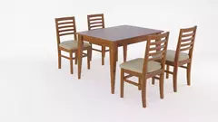 Jgo. de Pacifico PREMIUM (MESA 120X090 + 4 SILLAS) en internet