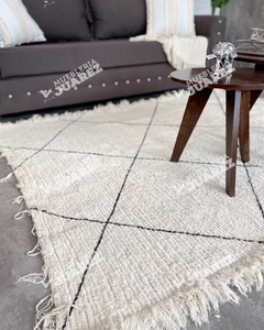 Alfombra de Algodón 155x200 Rayada o Geométrica