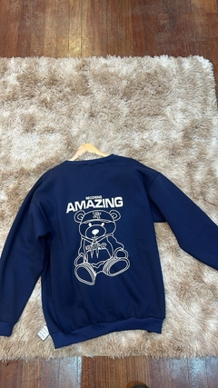 BUZO AMAZING AZUL