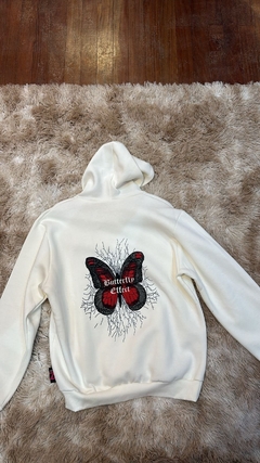 HOODIE MARIPOSA NATURAL