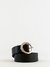 CINTO HEBILLA REDONDA NEGRO - comprar online