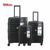 65.1766 - SET VALIJAS 20" 24" 28" PP NEGRO WILSON - comprar online