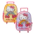11792 / 88118 - PREVENTA MOCHILA CARRO ARCO IRIS 12" HELLO KITTY