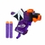 F4417 - PISTOLA NERF DARDOS MINECRAFT SURTIDO - solylunaonline