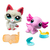 00525 - SET DE 2 MINI MASCOTAS NEW LITTLEST PET SHOP VARIOS MODELOS - tienda online