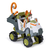 17776TJ - VEHICULO CON FIGURA JUNGLE PUPS TRACKER PAW PATROL en internet