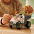 17776TJ - VEHICULO CON FIGURA JUNGLE PUPS TRACKER PAW PATROL - tienda online