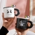 JY3735 - TAZA CERÁMICA CON TAPA PANDA BABY en internet