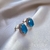 BRINCO OVAL AZUL na internet