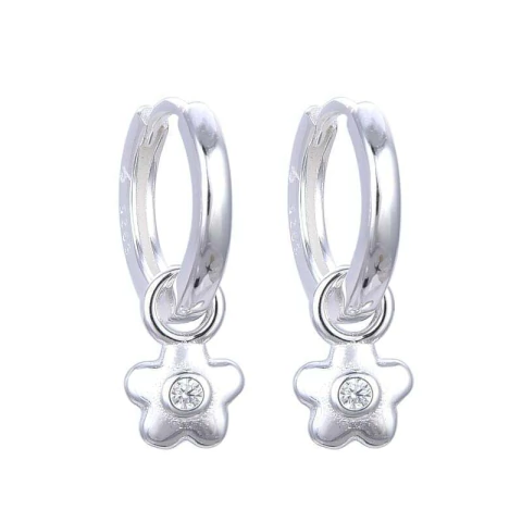 Aros argollita flor - comprar online