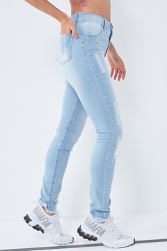 Calça Skinny Strass Denim Jeans - LaBellaMafia - Urban Store - Moda Masculina, Roupas, Calçados e muito mais!