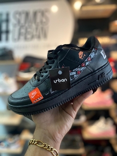 Tênis Nike Air Force Just do It Preto
