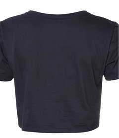 Blusa Cropped Logo Star LaBellaMafia - Preto (Feminino) - loja online
